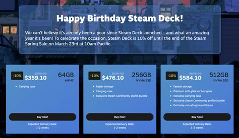 Steam Deck 在 2023 年 Steam 春季特賣中首次發售 0x資訊