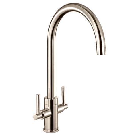 1810 Company Curvato Chrome Curved Spout Kitchen Sink Mixer Tap