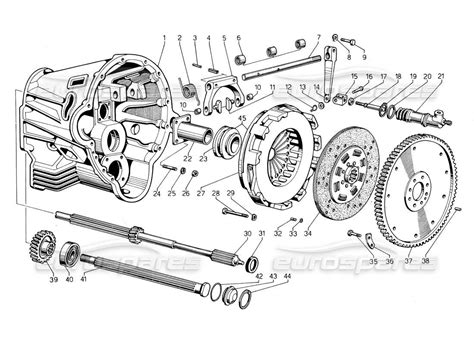 Lamborghini Countach 5000 Qv 1985 Part Diagrams