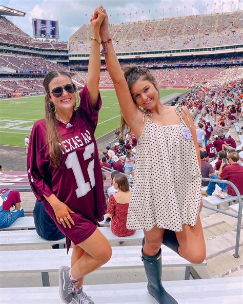 Texas A M Game Day College Gameday Outfits Aggie Gameday Outfit