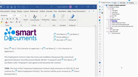 Automate Your Documents SmartDocuments