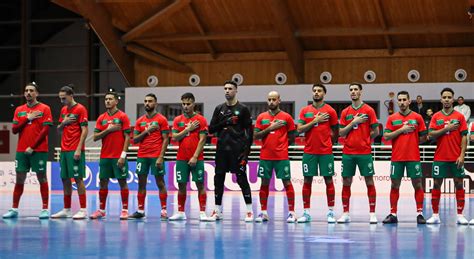 Futsal l équipe du Maroc bat la Lettonie en match amical 6 3 H24info