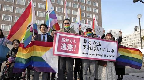 Japan S Same Sex Marriage Ban Is Unconstitutional Court Says Kahawatungu