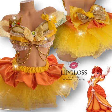 Sexy Princess Daisy, SuperStar – Lipgloss Costume