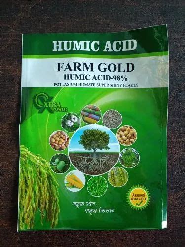 Farm Gold Humic 98 Potassium Humate Shiny Flakes 98 At Rs 95kg In