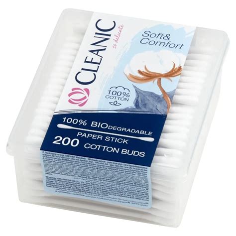 Cleanic Soft Comfort Patyczki Higieniczne 200 Sztuk Zakupy Online Z