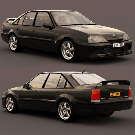 Modelo 3d Lotus Carlton 1992 Turbosquid 2108520