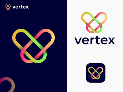 Vertex logo design :: Behance