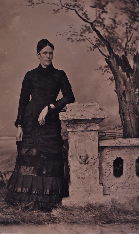 Woman In Mourning Tintype Circa 1880 Ann Longmore Etheridge Flickr