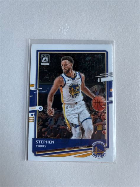 Stephen Curry Donruss Optic Hobbies Toys Memorabilia Collectibles