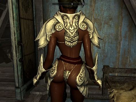 Edhildils Skimpy Ivory Armor Bbp At Skyrim Nexus Mods And Community