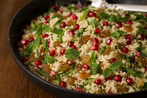 Pomegranate Parsley Couscous Salad Recipe Couscous Salad Recipes