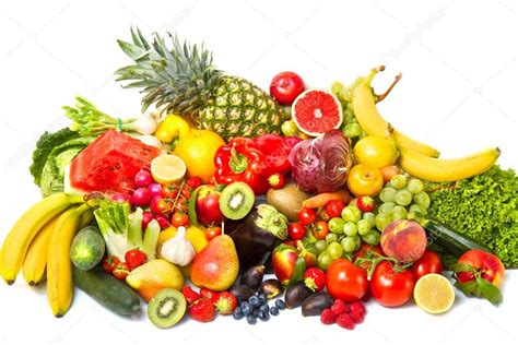 Fruits And Vegetables Stock Photo Lsantilli