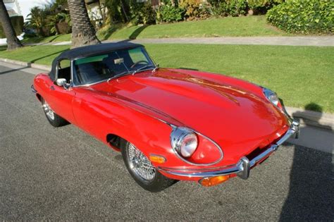 Cars Jaguar E Type Xke Series Ii Cyl Red Manual