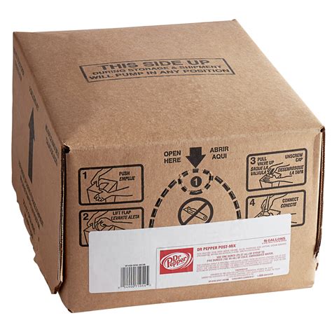 Dr Pepper® 5 Gallon Bag In Box Soda Syrup