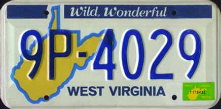 File:West Virginia license plate, 1979.png - Wikimedia Commons