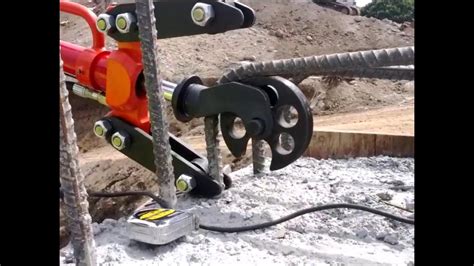 Pb7135 Jimmy Portable Hydraulic Rebar Bender Youtube