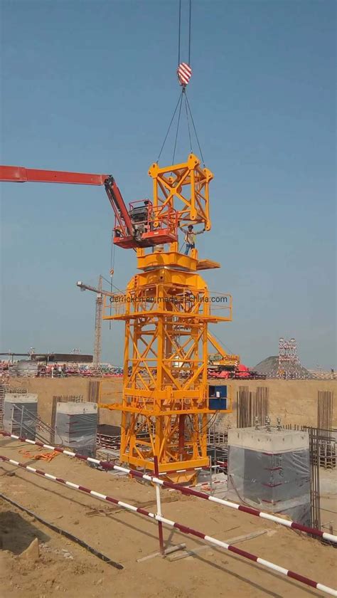 8 15 Ton Top Kit Tower Cranes New Construction Machinery Tower Crane