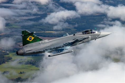 Voa O Gripen E Brasileiro For A A Rea