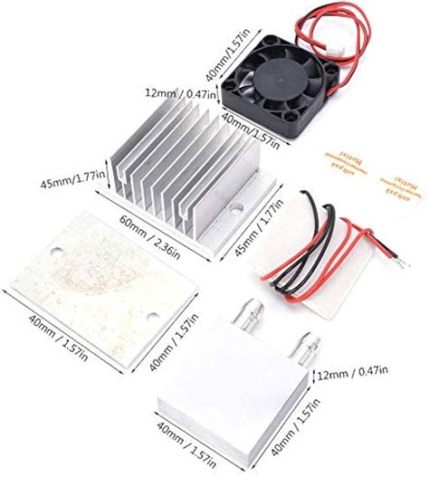 Thermoelectric Cooler Peltier Mm Module Cpu Gpu Block Radiator