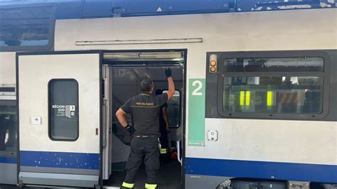 Principio Di Incendio Su Un Treno Francese Disagi Per I Frontalieri