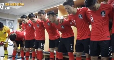 경기 10분 전 대표팀 캡틴 손흥민의 라커룸 대화 모음 야동말고 축동