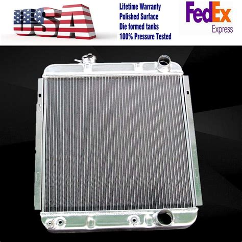 Kks Fit Ford Mustang V Aluminum Row Radiator Ebay