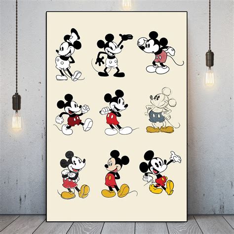 Evolution Of Mickey Mouse