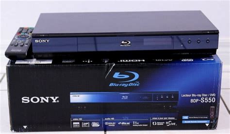 SONY BDP S550 Blue Ray Disc DVD Player Kaufen Auf Ricardo