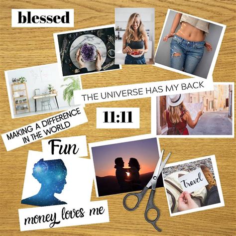 Vision Board Printables Full Pack Law Of Attraction Etsy