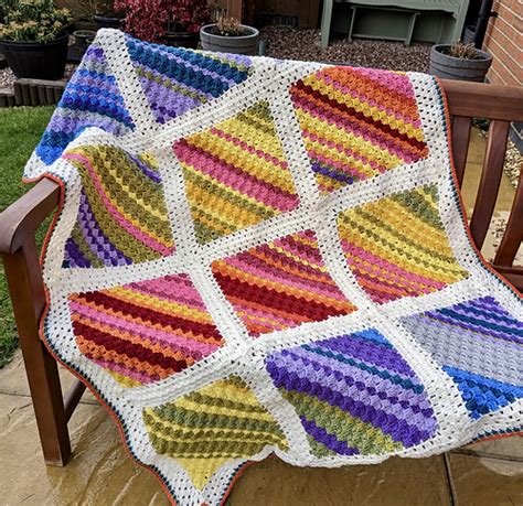 Ravelry C2c Squares Temperature Blanket Pattern By Jessica Briggs