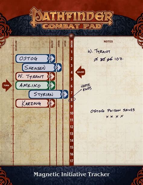 Combat Pad First Edition PathfinderWiki