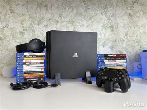 Sony PlayStation Ps 4 pro 1 tb 4k игры купить в Москве с доставкой