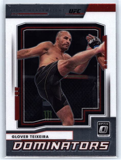 Donruss Optic Ufc Dominators Insert Glover Teixeira Mint Nr