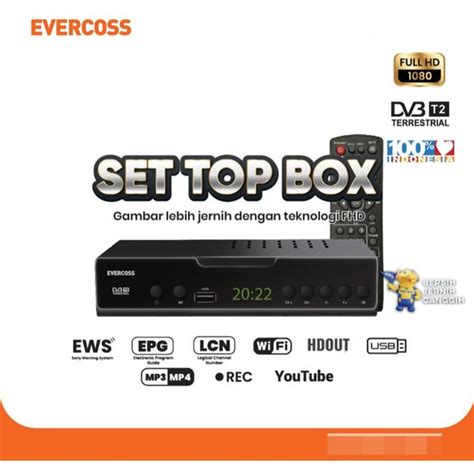 Jual Set Top Box Evercross Stb Max Full Hd P Di Lapak Kenzo Store