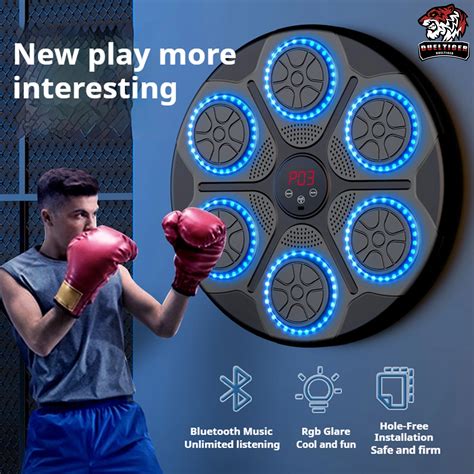 New Music Boxing Machine Smart Bluetooth Wall Mounted Music Boxing