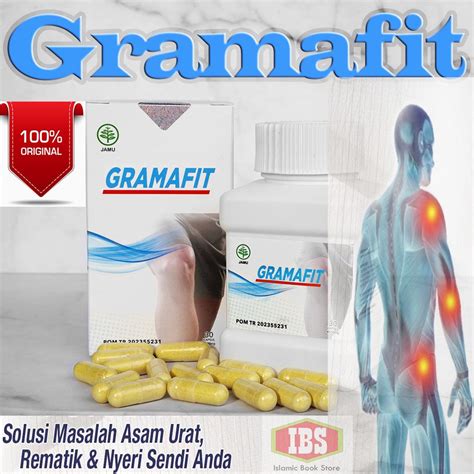 Jual Gramafit Herbal Obat Nyeri Sendi Asam Urat Rematik Asli