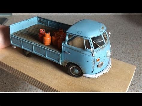 Hasegawa 1 24 Scale Model Car Kit VW Volkswagen Type 2 T1 Pick Up Truck