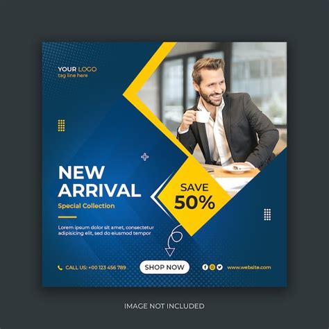 Premium Psd New Arrival Instagram Post Template