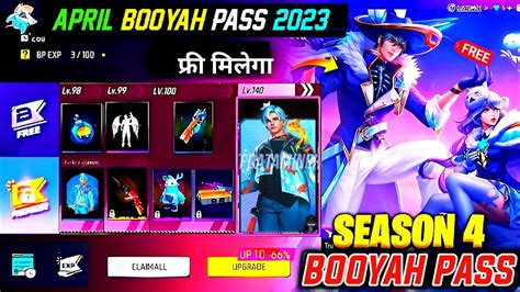 NEXT BOOYAH PASS IN FREE FIRE APRIL BOOYAH PASS FREE FIRE 2023