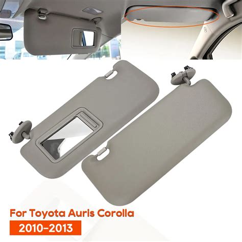 For Toyota Auris Corolla Car Interior Sun Visor With Mirror