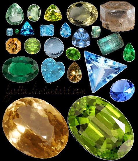 Crystals By Lyotta On Deviantart Crystals Free Graphics Clear