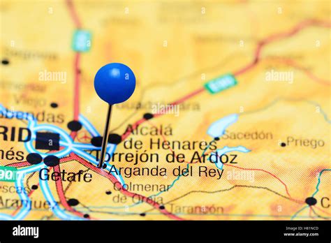 Map Of Arganda Spain Hi Res Stock Photography And Images Alamy