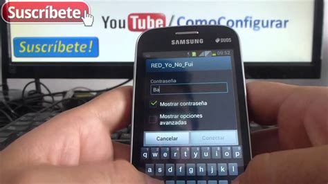 Samsung Galaxy Trend Lite Duos Como Configurar Red Wifi YouTube