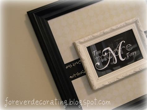 Forever Decorating!: Double Frame Wall Art