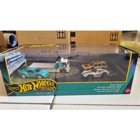 Hot Wheels Premium Greddy Collector Set Box Set Garage Set Gmh Shopee Malaysia