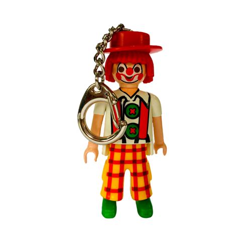 Llavero Playmobil Payaso Original Y Articulado 7 5cm