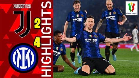 JUVENTUS INTER 2 4 SUPER GOL BARELLA POI CHALANOGLU E PERISIC INTER