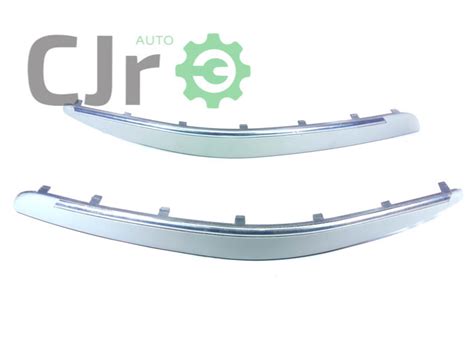 Par De Friso Do Para Choque Dianteiro Cromado