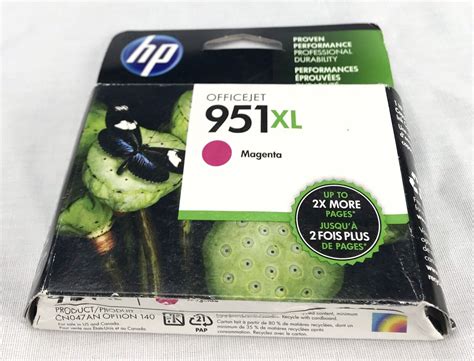 BRAND NEW OEM HP 951XL High Yield Magenta Ink Cartridge CN047AN OCT